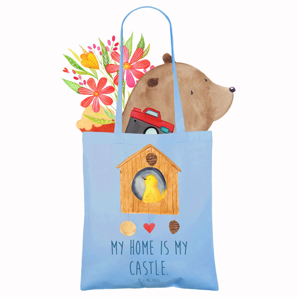 Tote bag Bird House Badetasche, baumwollbeutel, Shopper, uni tasche, Alltagstasche, Umhängetasche, Tüte, Einkaufstasche, Baumwolltasche, shopping tasche, Tragetasche, tote bag, Beutel, Jutebeutel, Laptoptasche, Schultasche, bedruckte tasche, Schultertasche, unitasche, Tasche, Statementbeutel, Henkeltasche, Einkaufstüte, Einkaufsbeutel, Stofftasche, Beuteltasche, Strandtasche, Leinentasche, Stoffbeutel, Jutetasche, büchertasche, Gute Laune, Tiermotive, Tiere, lustige Sprüche, Castle, Nest, unser Haus, Home sweet home, Vögel, Eigenheim, Familie, Vogelhäuschen, Zuhause, Wohnung, Vogelhaus, Haus, Lieblingsort, Vogel