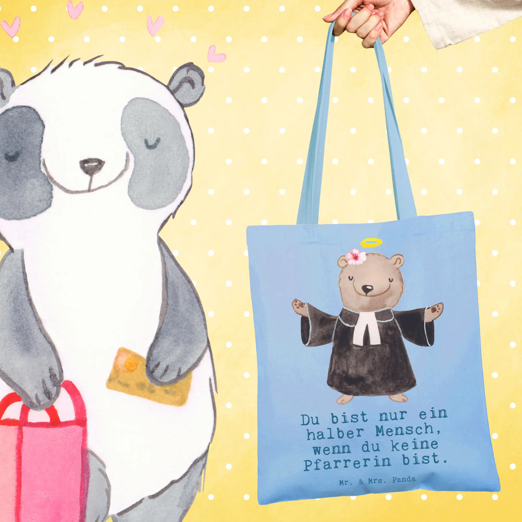 Tote bag female pastor heart Laptoptasche, Schultertasche, Stofftasche, Strandtasche, Tasche, Shopper, Einkaufstasche, Tragetasche, Badetasche, Umhängetasche, Jutebeutel, Jutetasche, Beutel, Stoffbeutel, Einkaufstüte, Beuteltasche, Beruf, Ausbildung, Jubiläum, Abschied, Rente, Kollege, Kollegin, Geschenk, Schenken, Arbeitskollege, Mitarbeiter, Firma, Danke, Dankeschön, Pfarrerin, Predigerin<br />Priesterin, Theologin, Dienerin Gottes<br />Geistliche, Kirche, Pastorin