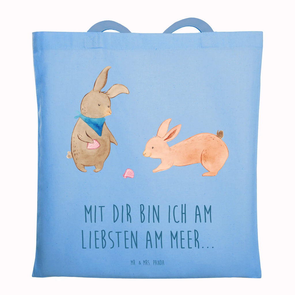 Tote bag Bunnies with seashell shopper, pouch, cotton bag, shopping bag, Carrier bag, jute bag, bag, cloth bag, shoulder bag, Family, Father's Day, Mother's Day, brother, sister, Mom, Dad, sea, girlfriend, best friends, BFF, rabbits, shells, best friend, girlfriends, collecting shells