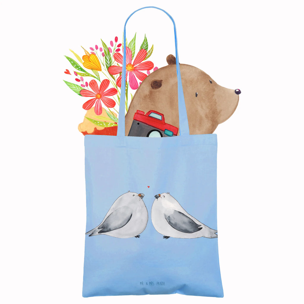 Tote bag Turtledoves in love cotton bag, jute bag, Carrier bag, shopper, bag, cloth bag, shoulder bag, shopping bag, pouch, Love, Loving, Two, Together, Marriage, Engagement, Proposal of marriage, Love gift, gift for her, gift for him, anniversary gift, Wedding anniversary, Girlfriend, Gift Girlfriend, Engaged, Turtledove, Partner, Gift Wedding, Married, Gift Friend, Doves, Turtle doves, Anniversary, Friend, Proof of love, In love