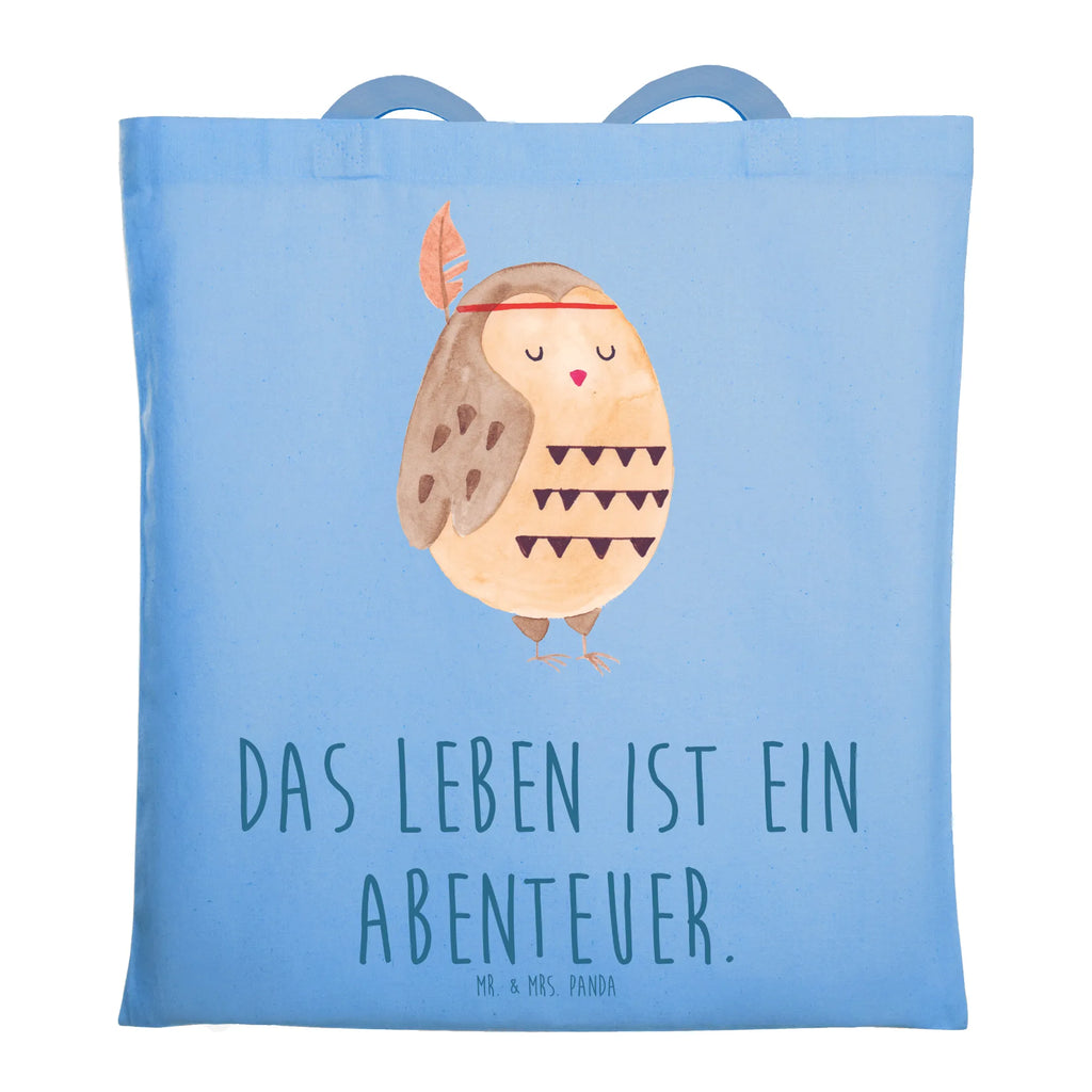 Tote bag Owl feather headdress Beuteltasche, Beutel, Einkaufstasche, Jutebeutel, Stoffbeutel, Tasche, Shopper, Umhängetasche, Strandtasche, Schultertasche, Stofftasche, Tragetasche, Badetasche, Jutetasche, Einkaufstüte, Laptoptasche, Eule, Eule Deko, Owl, Das Leben ist ein Abenteuer, Reisespruch, Federschmuck, Dekoration