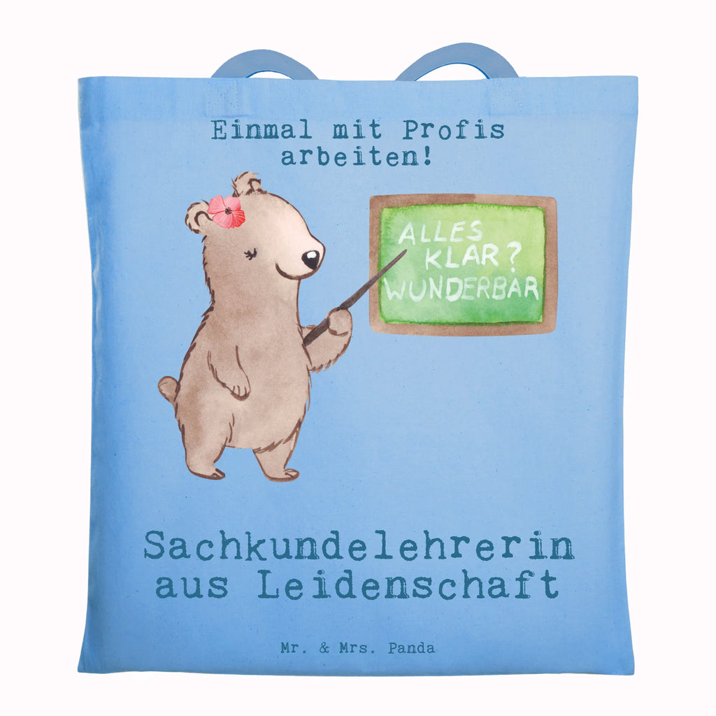 Tragetasche Sachkundelehrerin aus Leidenschaft Beuteltasche, Einkaufstasche, Badetasche, Tragetasche, Tasche, Strandtasche, Laptoptasche, Shopper, Stoffbeutel, Beutel, Jutetasche, Jutebeutel, Stofftasche, Schultertasche, Umhängetasche, Einkaufstüte, Beruf, Ausbildung, Jubiläum, Abschied, Rente, Kollege, Kollegin, Geschenk, Schenken, Arbeitskollege, Mitarbeiter, Firma, Danke, Dankeschön, Sachkundelehrerin, Grundschule, Schule, Sachkundeunterricht