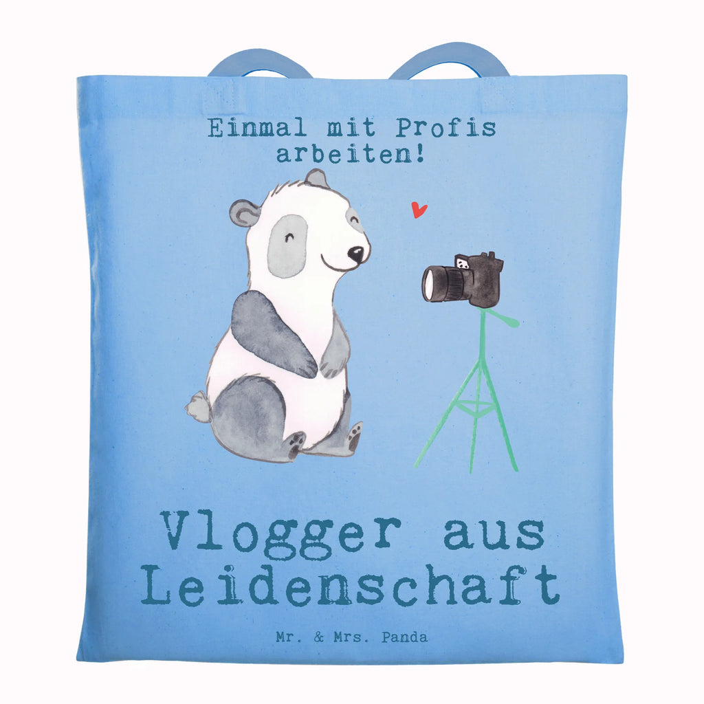 Tote bag Vlogger Passion bag, jute bag, shopper, shoulder bag, Carrier bag, pouch, shopping bag, cloth bag, cotton bag, gift, gift idea, best, farewell gift, passing exam, anniversary, retirement, promotion, job start, sayings, funny, profession