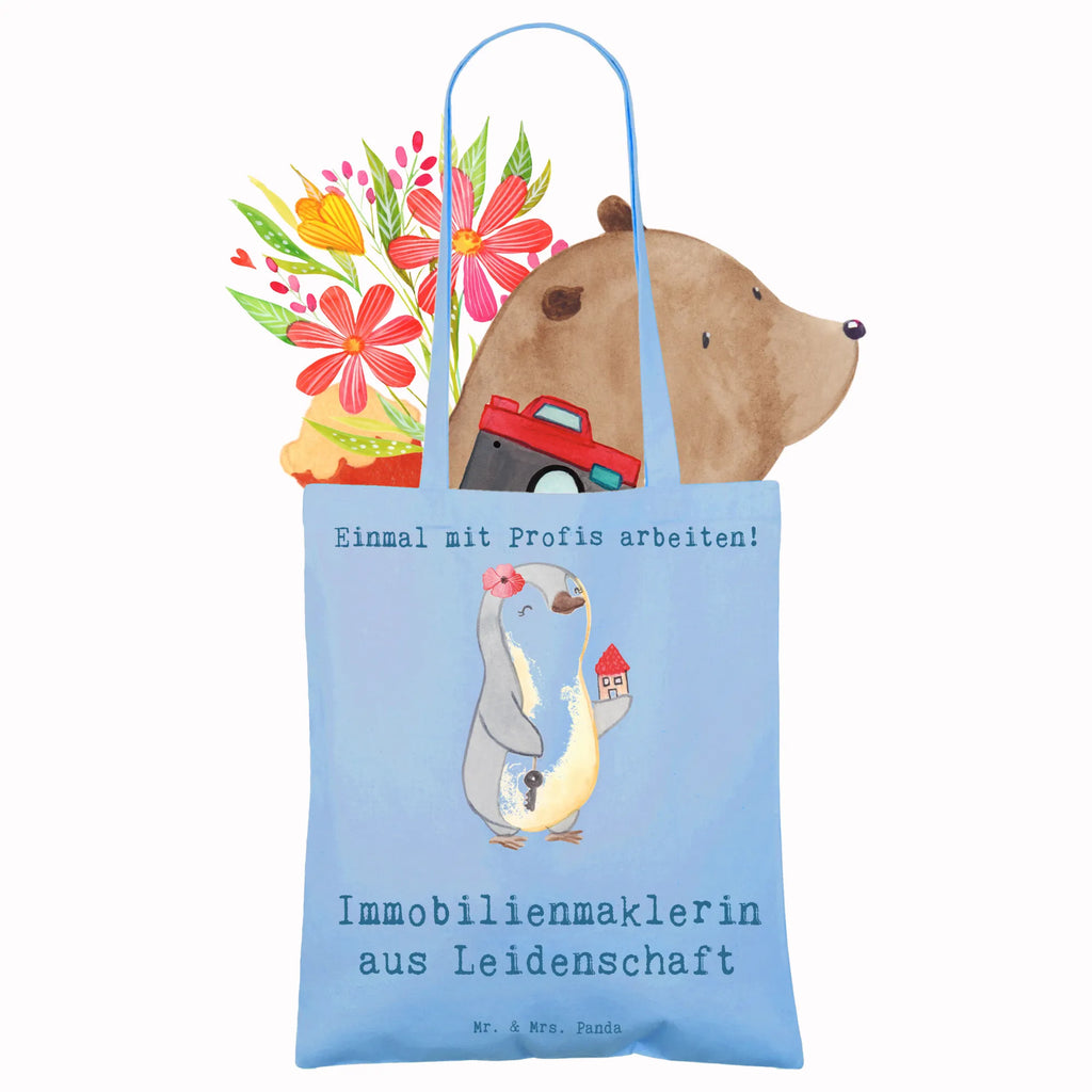 Tote bag real estate agent Passion Beuteltasche, Umhängetasche, Tasche, Stofftasche, Schultertasche, Einkaufstasche, Stoffbeutel, Jutebeutel, Badetasche, Shopper, Beutel, Laptoptasche, Jutetasche, Strandtasche, Tragetasche, Einkaufstüte, Beruf, Ausbildung, Jubiläum, Abschied, Rente, Kollege, Kollegin, Geschenk, Schenken, Arbeitskollege, Mitarbeiter, Firma, Danke, Dankeschön, Immobilienmaklerin, Immobilienkauffrau, Immobilienhändlerin, Immobilienbüro