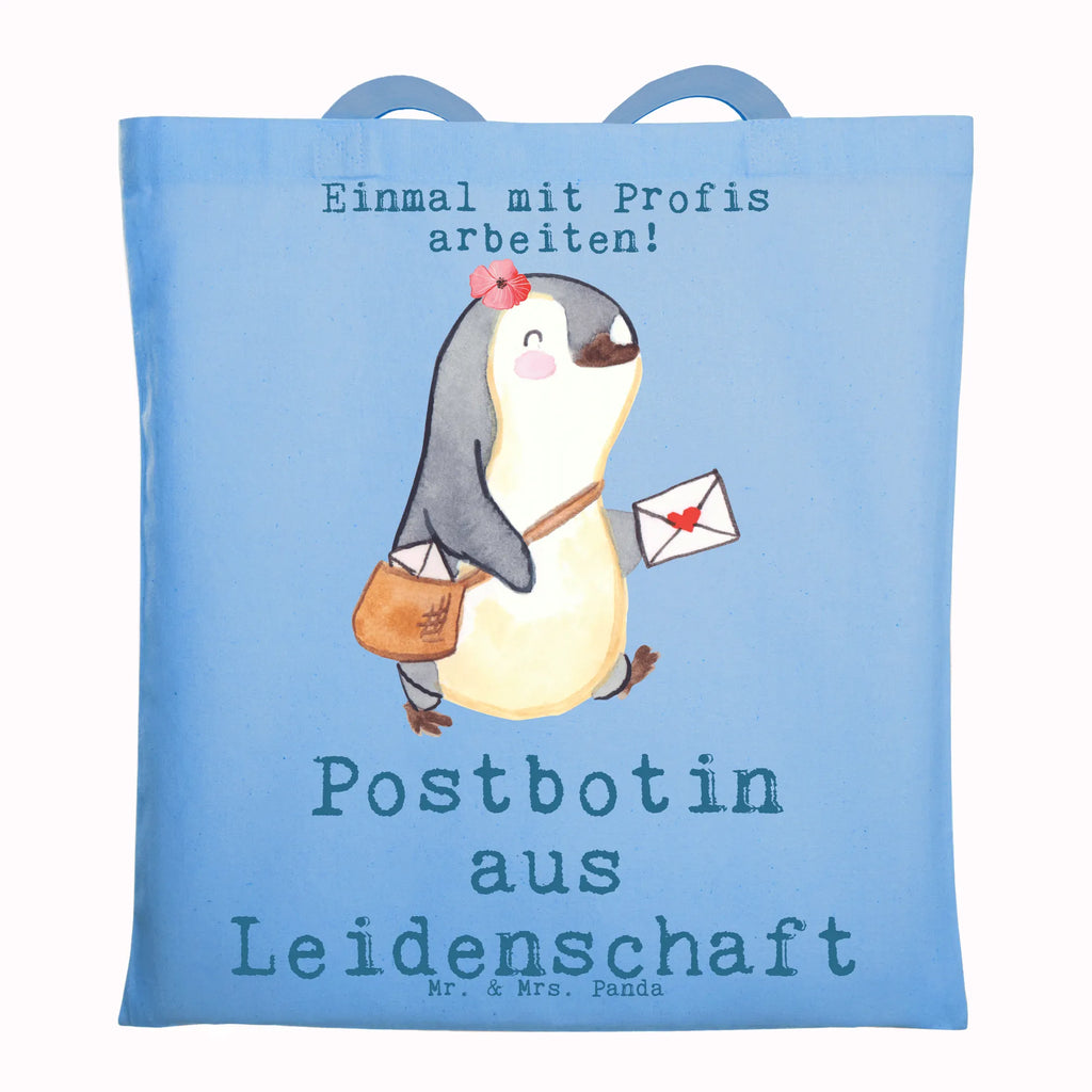 Tote bag Postwoman Passion Stofftasche, Beuteltasche, Badetasche, Shopper, Tragetasche, Jutebeutel, Schultertasche, Stoffbeutel, Jutetasche, Tasche, Einkaufstüte, Laptoptasche, Umhängetasche, Beutel, Strandtasche, Einkaufstasche, Beruf, Ausbildung, Jubiläum, Abschied, Rente, Kollege, Kollegin, Geschenk, Schenken, Arbeitskollege, Mitarbeiter, Firma, Danke, Dankeschön, Briefträgerin, Postlerin, Briefzustellerin, Postbotin