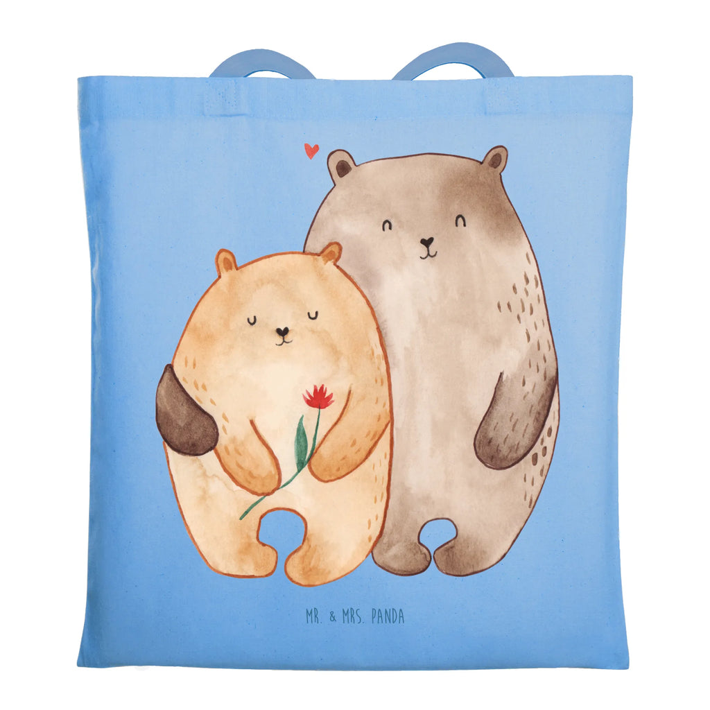 Tote bag Bears in love
