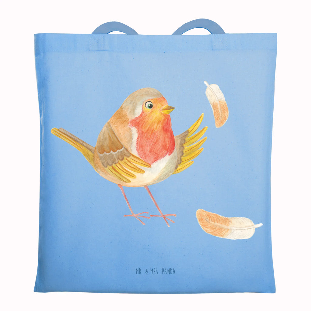 Tote bag robin feathers