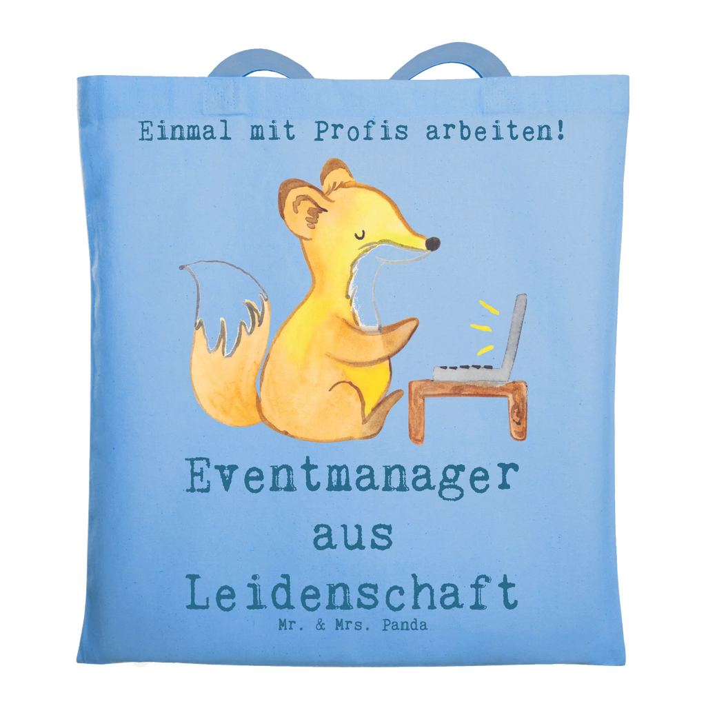 Tote bag Event Manager Passion cotton bag, cloth bag, Carrier bag, bag, pouch, jute bag, shoulder bag, shopper, shopping bag, gift, gift idea, best, farewell gift, passing exam, anniversary, retirement, promotion, job start, sayings, funny, profession