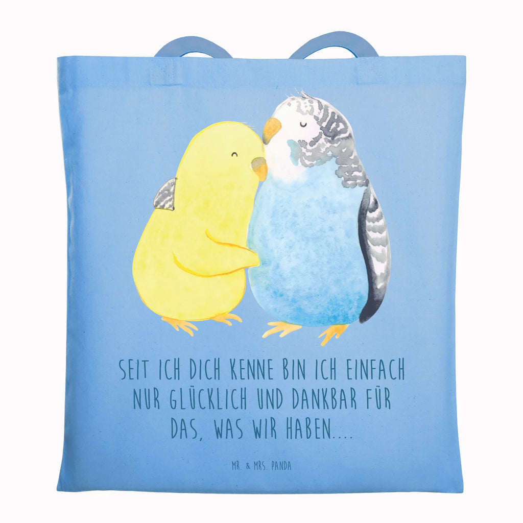 Tragetasche Wellensittich Liebe Tragetasche, Einkaufstüte, Tasche, Stofftasche, Beuteltasche, Strandtasche, Schultertasche, Jutebeutel, Badetasche, Beutel, Umhängetasche, Einkaufstasche, Laptoptasche, Jutetasche, Shopper, Stoffbeutel, Liebe, Partner, Freund, Freundin, Ehemann, Ehefrau, Heiraten, Verlobung, Heiratsantrag, Liebesgeschenk, Jahrestag, Hocheitstag, Kuscheln, Vertrauen, Nähe, Wellensittich, Vögel