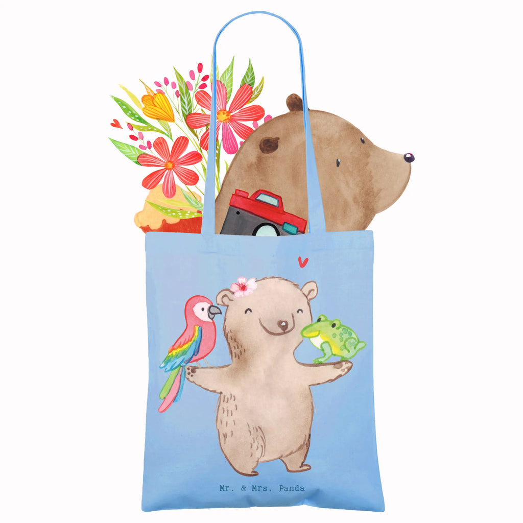 Tote bag Animal Keeper Heart shopping bag, jute bag, shoulder bag, cloth bag, bag, shopper, pouch, Carrier bag, cotton bag, gift, gift idea, best, farewell gift, passing exam, anniversary, retirement, promotion, job start, sayings, funny, profession