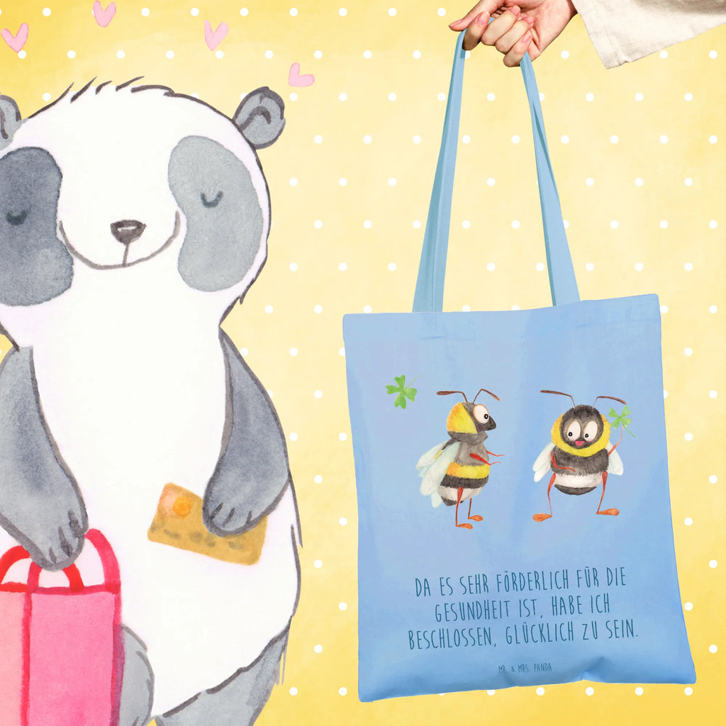 Tragetasche Hummeln Kleeblatt