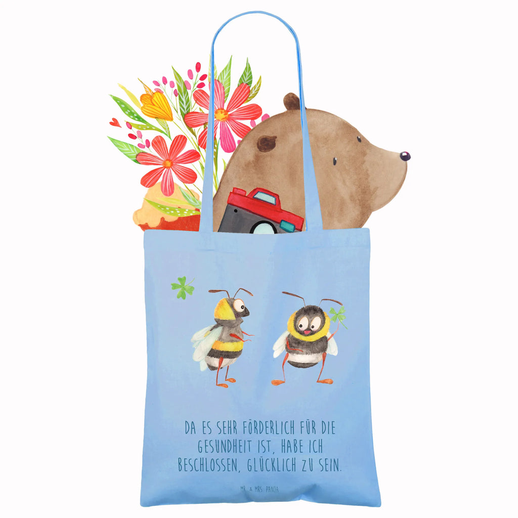 Tragetasche Hummeln Kleeblatt