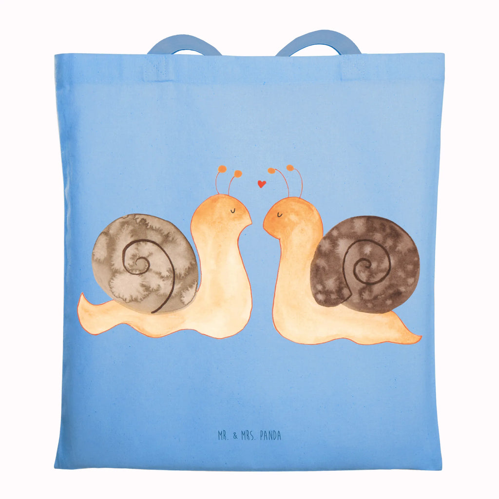 Tote bag Snails in love Strandtasche, Laptoptasche, Tragetasche, Schultertasche, Tasche, Beuteltasche, Umhängetasche, Jutetasche, Einkaufstasche, Badetasche, Stofftasche, Stoffbeutel, Einkaufstüte, Shopper, Beutel, Jutebeutel, Liebe, Partner, Freund, Freundin, Ehemann, Ehefrau, Heiraten, Verlobung, Heiratsantrag, Liebesgeschenk, Jahrestag, Hocheitstag