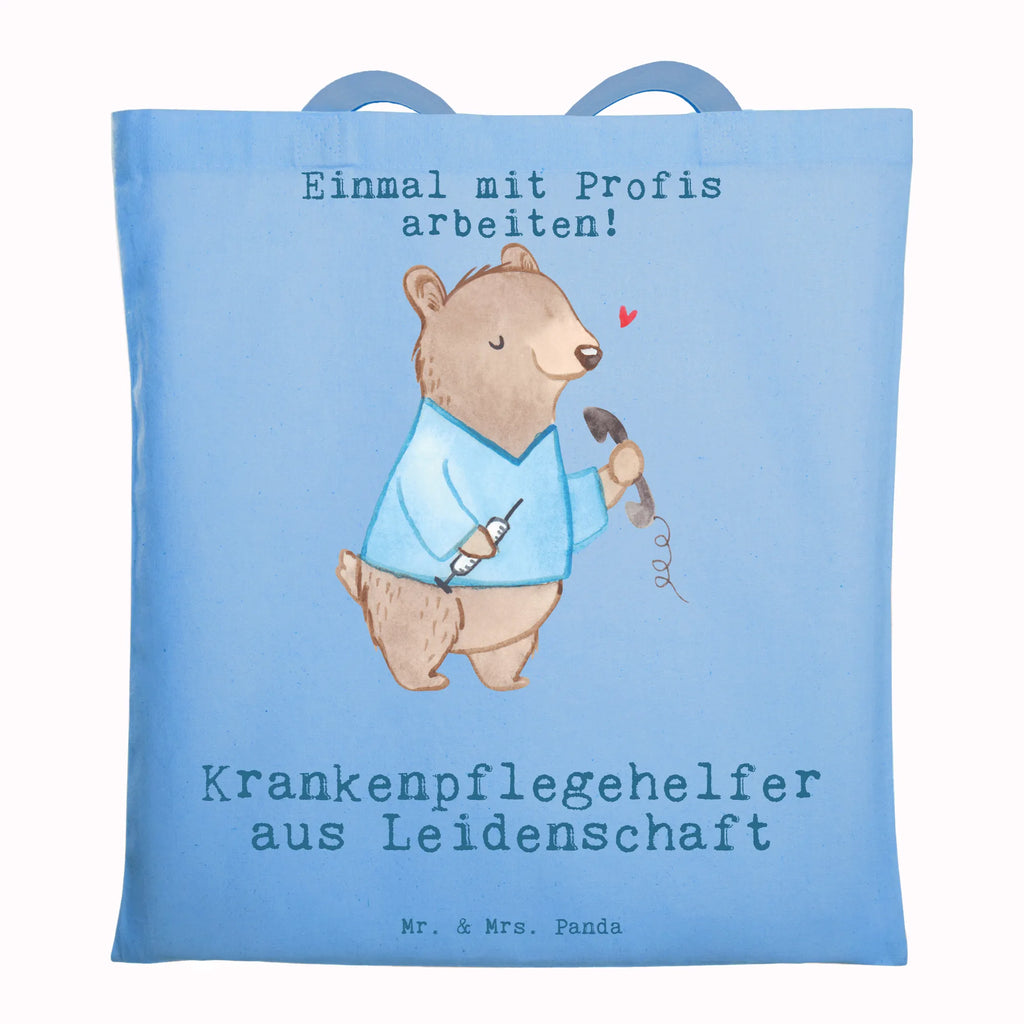 Tote bag nursing assistant Passion Jutebeutel, Beuteltasche, Laptoptasche, Badetasche, Umhängetasche, Shopper, Schultertasche, Beutel, Stofftasche, Einkaufstasche, Jutetasche, Einkaufstüte, Tragetasche, Strandtasche, Tasche, Stoffbeutel, Beruf, Ausbildung, Jubiläum, Abschied, Rente, Kollege, Kollegin, Geschenk, Schenken, Arbeitskollege, Mitarbeiter, Firma, Danke, Dankeschön, Krankenpflegehelfer, Pflegekraft, Pflegehelfer