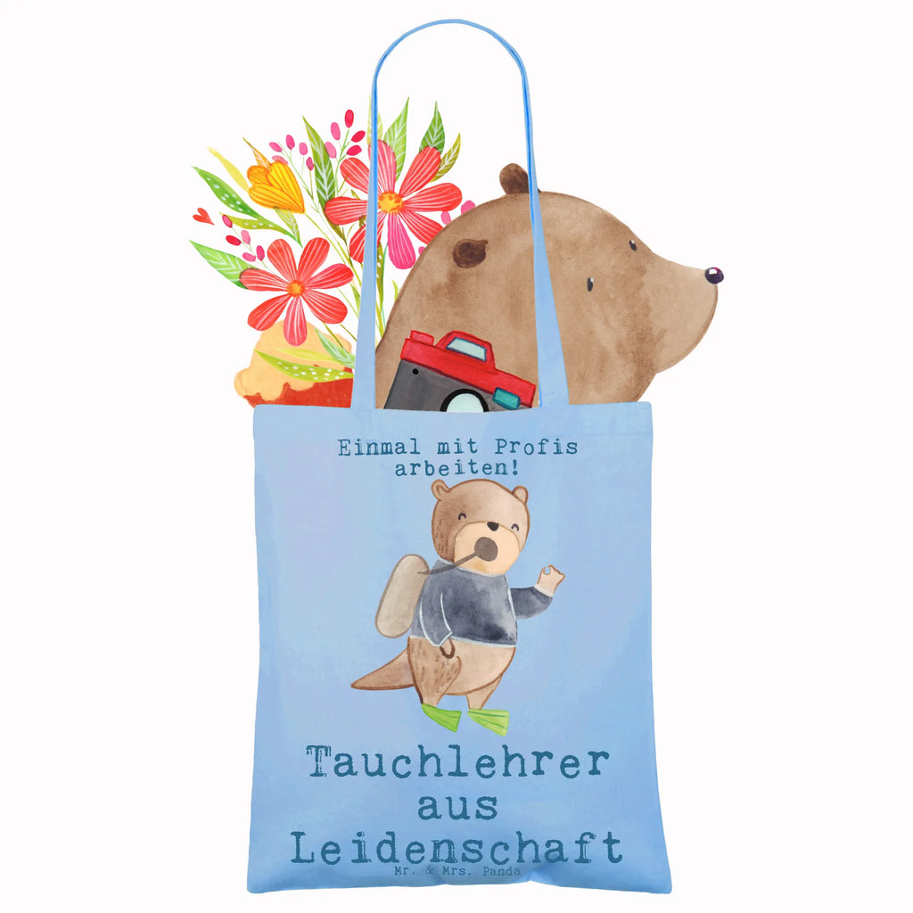 Tote bag Dive Instructor passion shopping bag, shopper, cotton bag, pouch, jute bag, Carrier bag, shoulder bag, bag, cloth bag, gift, gift idea, best, farewell gift, passing exam, anniversary, retirement, promotion, job start, sayings, funny, profession