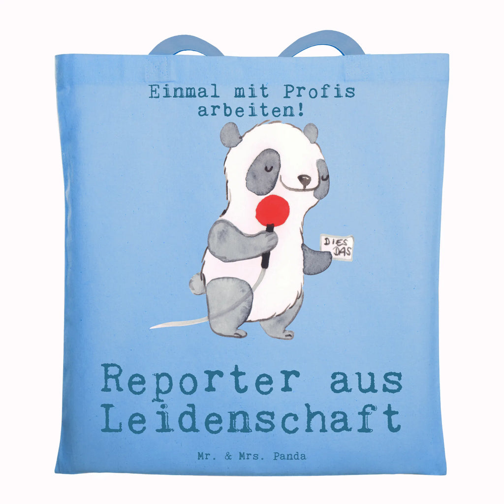 Tote bag Reporter Passion jute bag, shopper, shoulder bag, Carrier bag, pouch, bag, cloth bag, shopping bag, cotton bag, gift, gift idea, best, farewell gift, passing exam, anniversary, retirement, promotion, job start, sayings, funny, profession