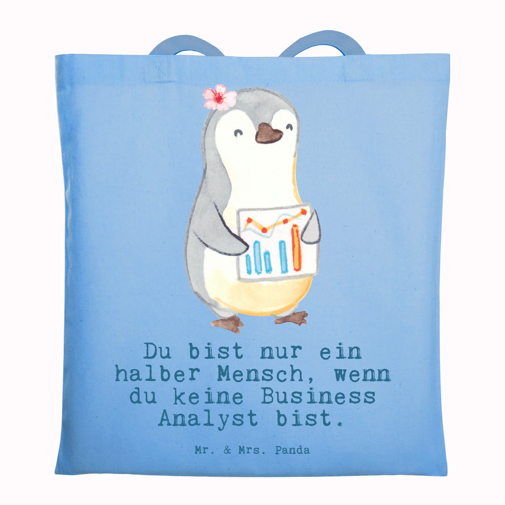 Tote bag Business Analyst heart cloth bag, bag, pouch, shopping bag, shoulder bag, jute bag, cotton bag, shopper, Carrier bag, gift, gift idea, best, farewell gift, passing exam, anniversary, retirement, promotion, job start, sayings, funny, profession