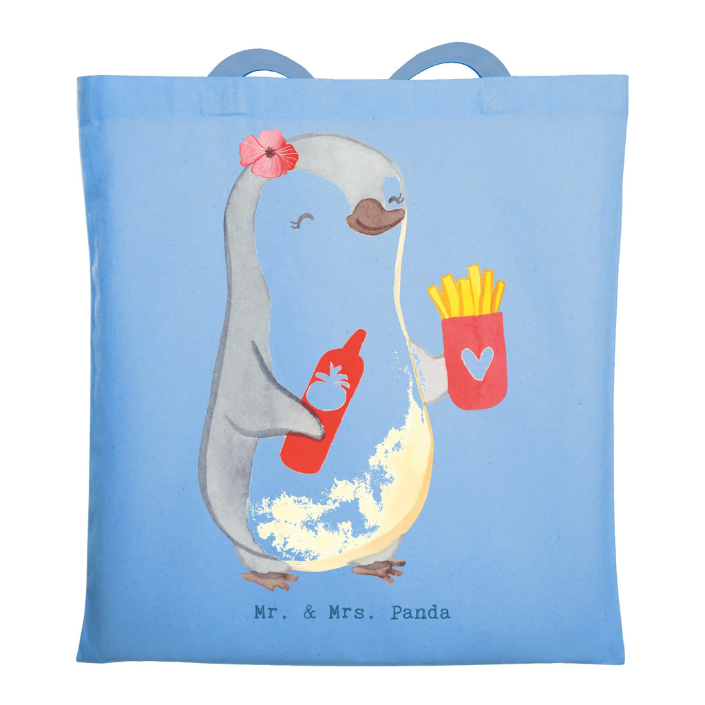 Torba Właścicielka budki z przekąskami serce Zawód, Wykształcenie, Jubileusz, Pożegnanie, Emerytura, Kolega, Koleżanka, Prezent, Dawać, Pracownik, Współpracownik, Firma, Dziękuję, Dziękuję bardzo