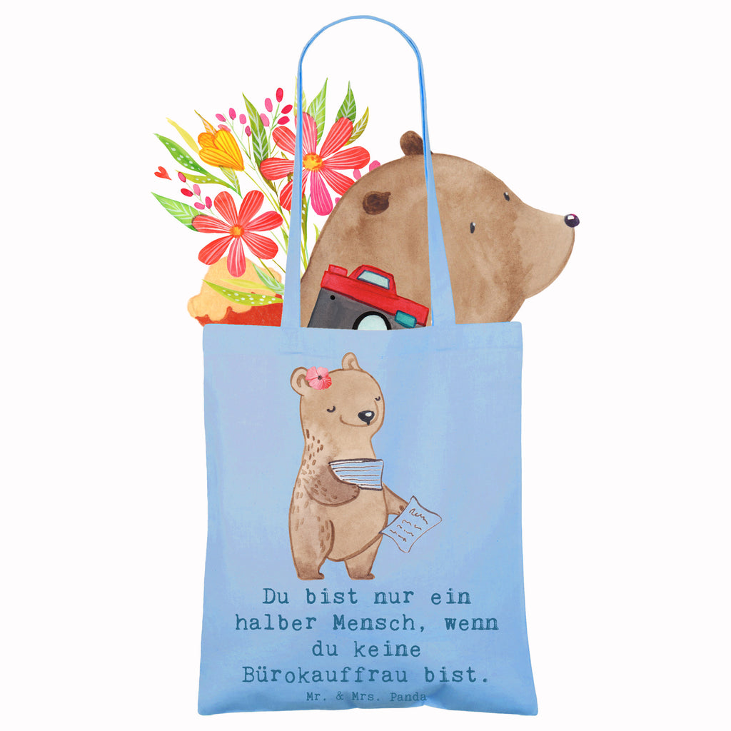 Tote bag office clerk Heart Einkaufstüte, Shopper, Laptoptasche, Umhängetasche, Einkaufstasche, Tragetasche, Badetasche, Strandtasche, Schultertasche, Jutebeutel, Stofftasche, Tasche, Beutel, Jutetasche, Beuteltasche, Stoffbeutel, Beruf, Ausbildung, Jubiläum, Abschied, Rente, Kollege, Kollegin, Geschenk, Schenken, Arbeitskollege, Mitarbeiter, Firma, Danke, Dankeschön, Kauffrau für Büromanagement, Bürokauffrau