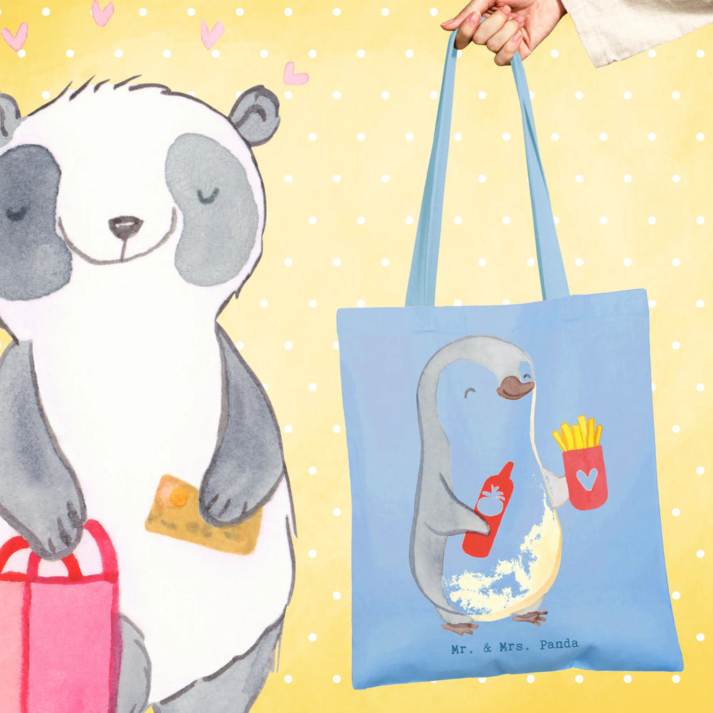 Torba sprzedawca przekąsek serce Jutetasche, Einkaufstasche, Beutel, Shopper, Einkaufstüte, Beuteltasche, Jutebeutel, Tasche, Badetasche, Stoffbeutel, Laptoptasche, Umhängetasche, Strandtasche, Tragetasche, Stofftasche, Schultertasche, Beruf, Ausbildung, Jubiläum, Abschied, Rente, Kollege, Kollegin, Geschenk, Schenken, Arbeitskollege, Mitarbeiter, Firma, Danke, Dankeschön, Imbissbesitzer, Imbissverkäufer, Pommesliebe, Pommesverkäufer