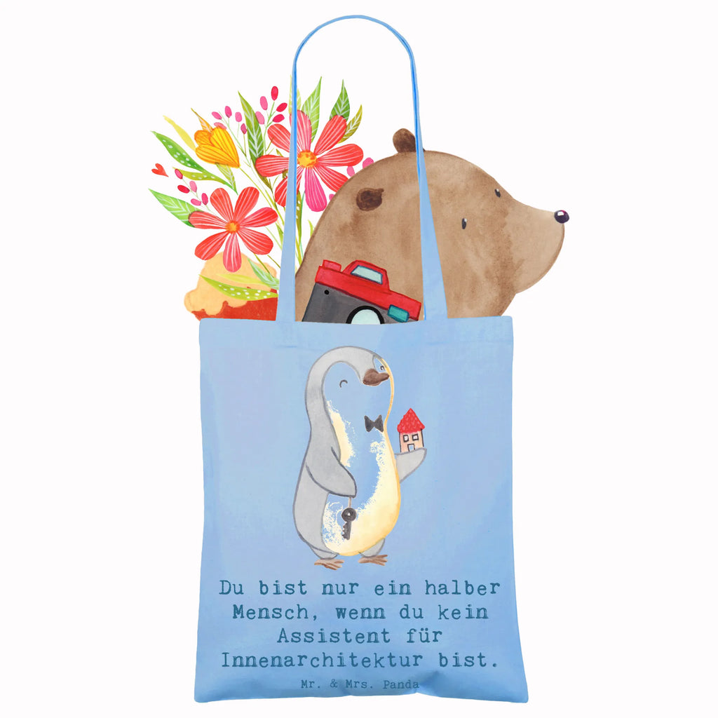 Tote bag Interior Design Assistant Heart shopping bag, Carrier bag, cloth bag, jute bag, bag, pouch, shopper, shoulder bag, cotton bag, gift, gift idea, best, farewell gift, passing exam, anniversary, retirement, promotion, job start, sayings, funny, profession