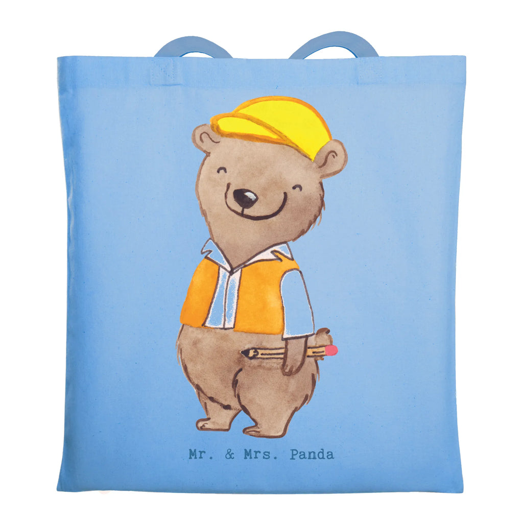 Torba Inżynier budowlany serce Zawód, Wykształcenie, Jubileusz, Pożegnanie, Emerytura, Kolega, Koleżanka, Prezent, Dawać, Pracownik, Współpracownik, Firma, Dziękuję, Dziękuję bardzo