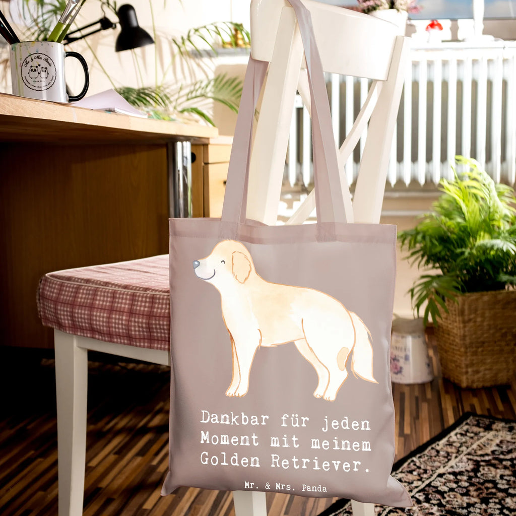 Tote bag Golden Retriever moment Jutetasche, Umhängetasche, Einkaufstüte, Tragetasche, Beuteltasche, Strandtasche, Einkaufstasche, Badetasche, Schultertasche, Laptoptasche, Stofftasche, Shopper, Tasche, Stoffbeutel, Jutebeutel, Beutel, Hund, Hunderasse, Rassehund, Hundebesitzer, Geschenk, Tierfreund, Schenken, Welpe, Goldie Hund, Golden Retriever