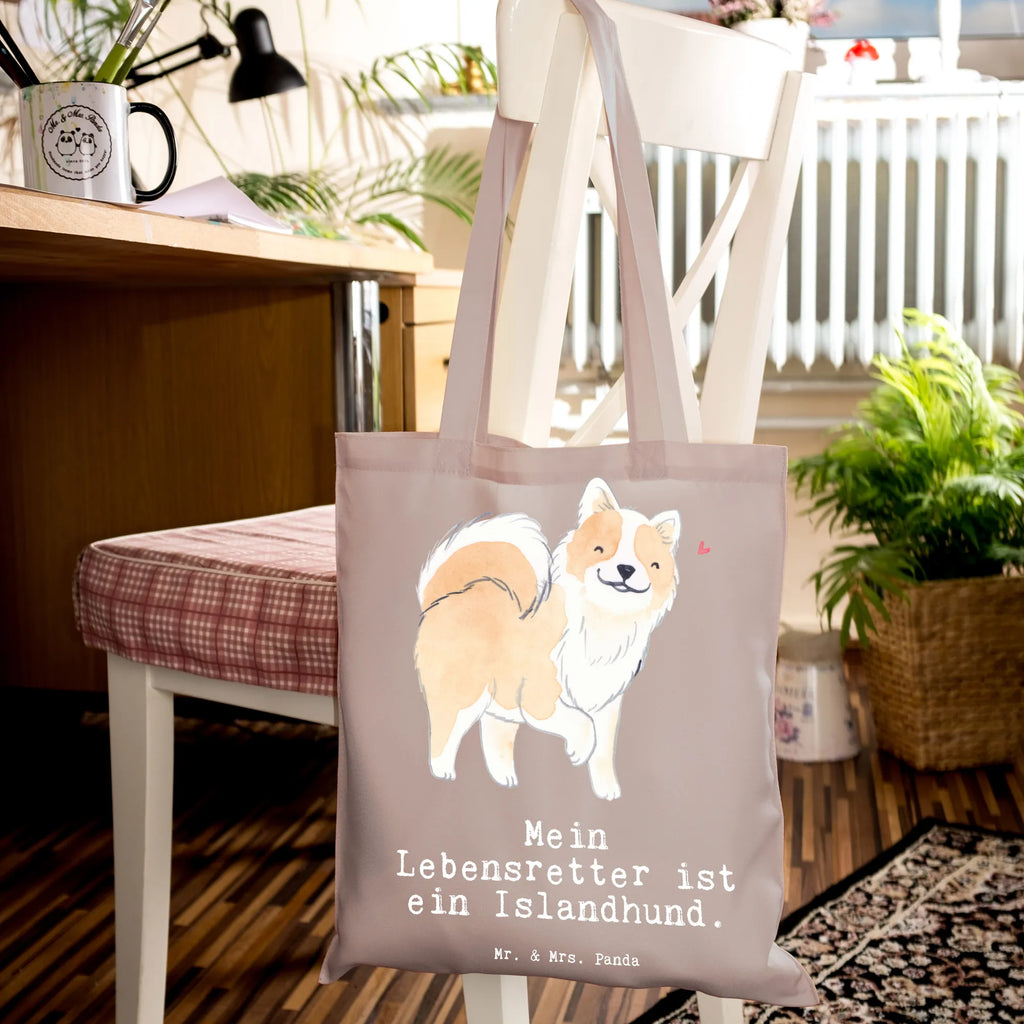 Tote bag Icelandic Sheepdog Lifesaver shopping bag, shoulder bag, pouch, Carrier bag, shopper, jute bag, cotton bag, bag, cloth bag, Dog, dog breed, purebred dog, dog owner, gift, animal lover, giving, puppy