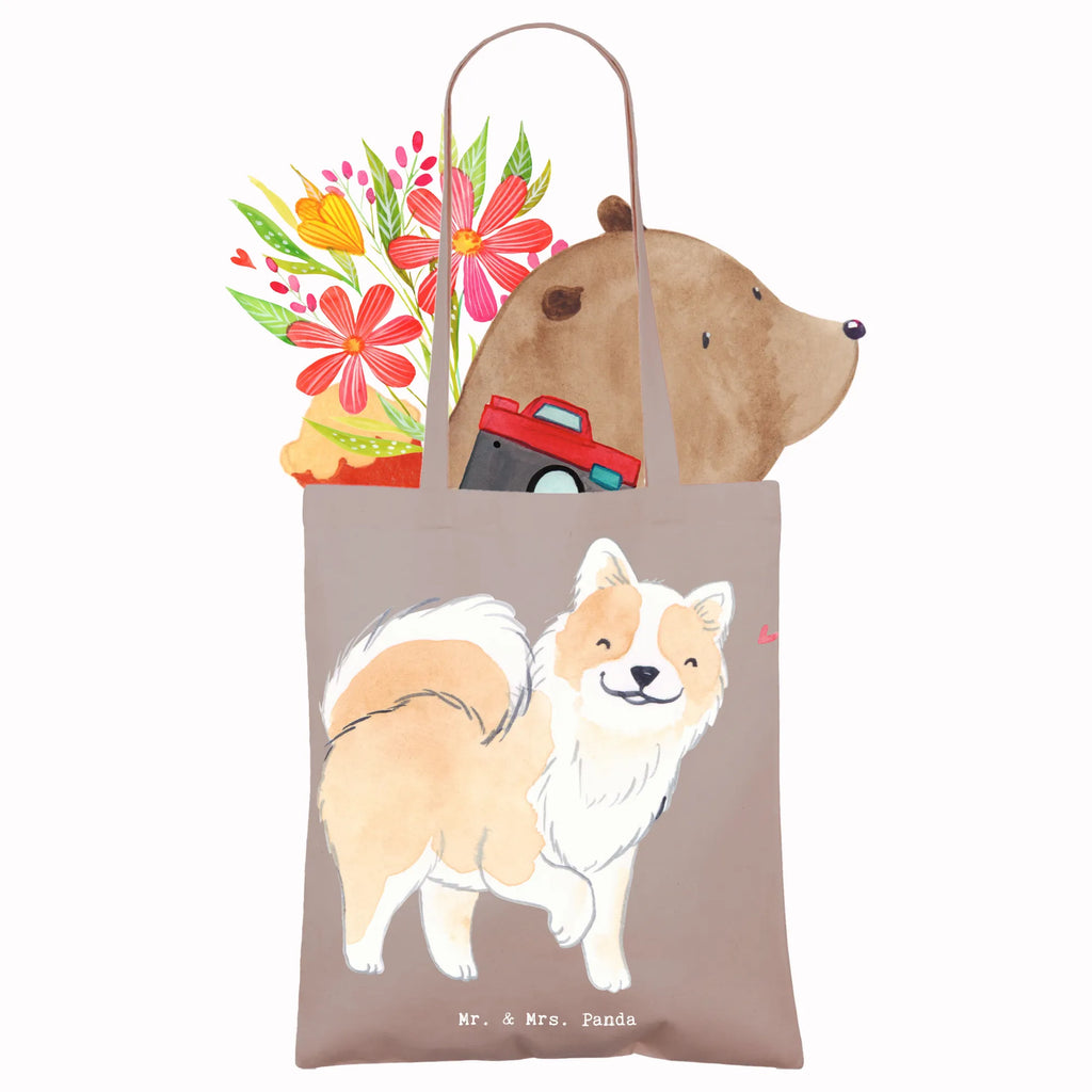 Tote bag Island Dog Moment Einkaufstasche, Badetasche, Beuteltasche, Stofftasche, Einkaufstüte, Umhängetasche, Tasche, Strandtasche, Jutetasche, Schultertasche, Tragetasche, Stoffbeutel, Laptoptasche, Beutel, Shopper, Jutebeutel, Hund, Hunderasse, Rassehund, Hundebesitzer, Geschenk, Tierfreund, Schenken, Welpe, isländischer Schäferhund, Islandhund