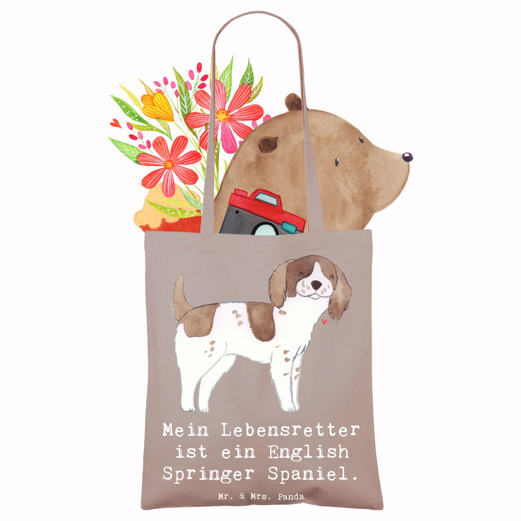 Tote bag English Springer Spaniel Lifesaver pouch, cloth bag, bag, shoulder bag, shopper, jute bag, Carrier bag, shopping bag, cotton bag, Dog, dog breed, purebred dog, dog owner, gift, animal lover, giving, puppy