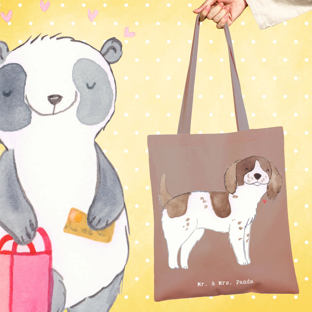 Tote bag English Springer Spaniel Lifesaver pouch, cloth bag, bag, shoulder bag, shopper, jute bag, Carrier bag, shopping bag, cotton bag, Dog, dog breed, purebred dog, dog owner, gift, animal lover, giving, puppy