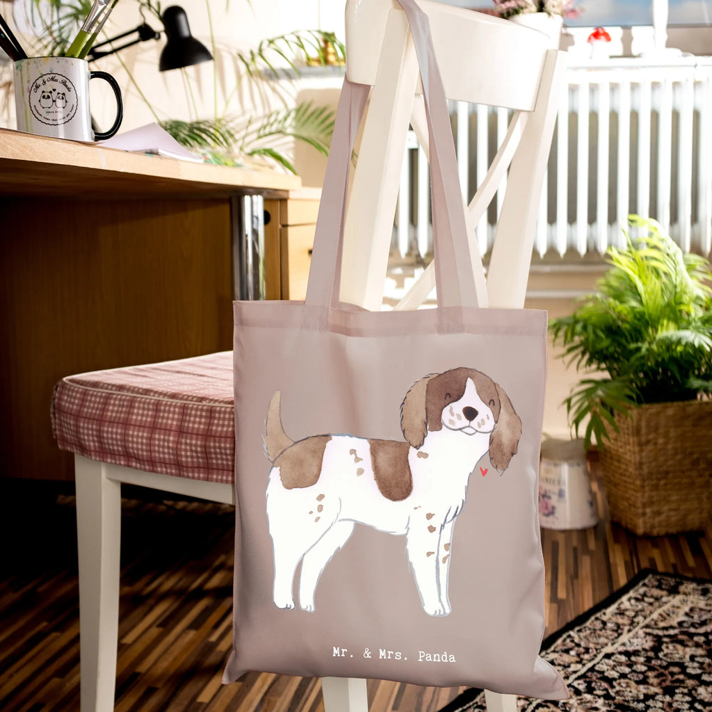 Tote bag English Springer Spaniel Lifesaver pouch, cloth bag, bag, shoulder bag, shopper, jute bag, Carrier bag, shopping bag, cotton bag, Dog, dog breed, purebred dog, dog owner, gift, animal lover, giving, puppy