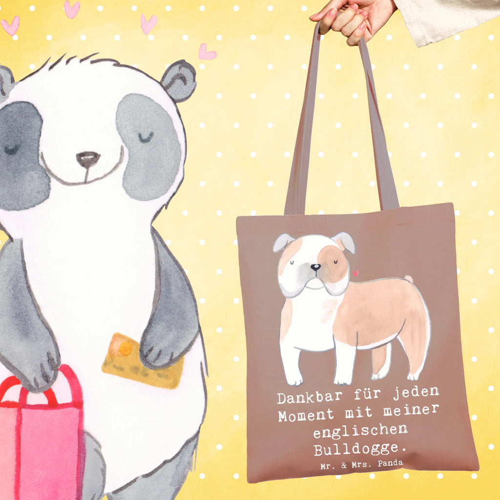 Tote bag English Bulldog Moment Jutetasche, Strandtasche, Schultertasche, Beutel, Tasche, Umhängetasche, Stoffbeutel, Stofftasche, Laptoptasche, Jutebeutel, Shopper, Tragetasche, Einkaufstasche, Beuteltasche, Einkaufstüte, Badetasche, Hund, Hunderasse, Rassehund, Hundebesitzer, Geschenk, Tierfreund, Schenken, Welpe, Englische Bulldogge, English Bulldog