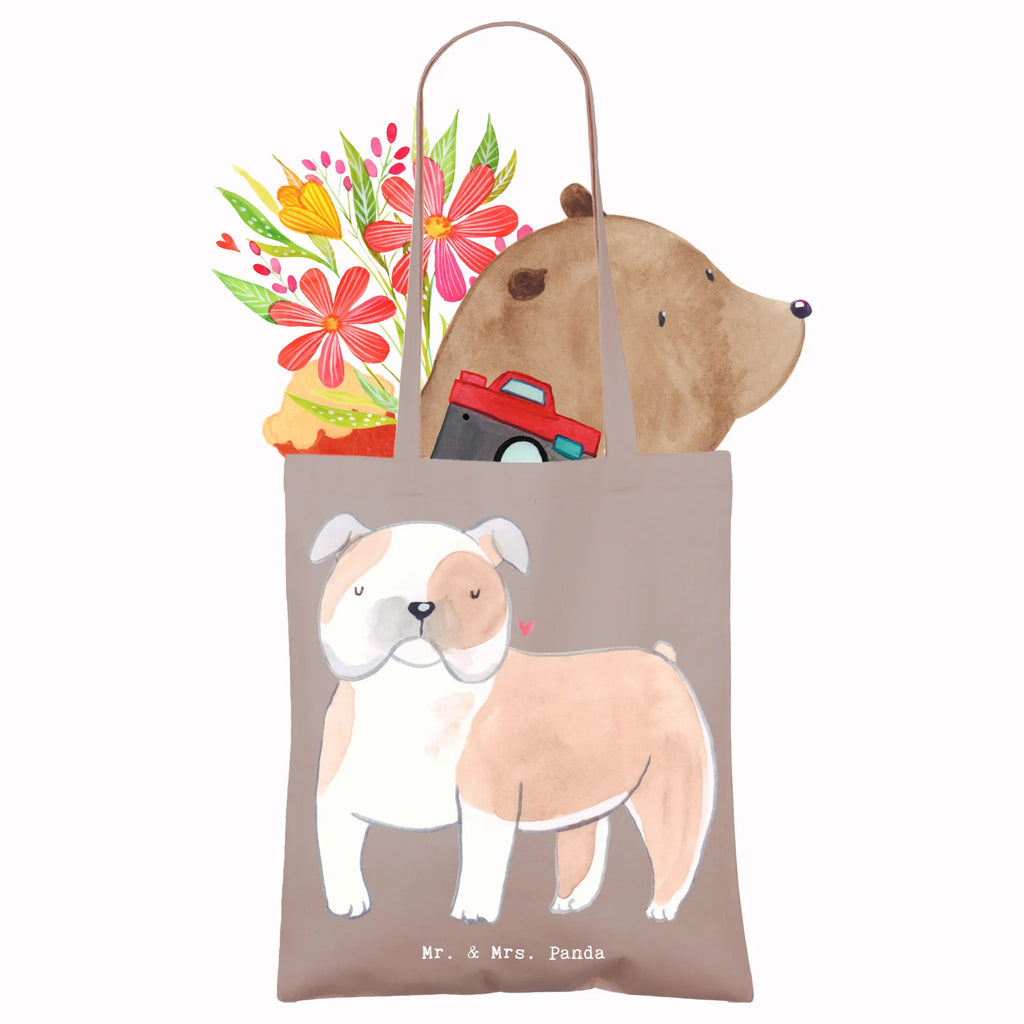 Tote bag English Bulldog Moment Jutetasche, Strandtasche, Schultertasche, Beutel, Tasche, Umhängetasche, Stoffbeutel, Stofftasche, Laptoptasche, Jutebeutel, Shopper, Tragetasche, Einkaufstasche, Beuteltasche, Einkaufstüte, Badetasche, Hund, Hunderasse, Rassehund, Hundebesitzer, Geschenk, Tierfreund, Schenken, Welpe, Englische Bulldogge, English Bulldog