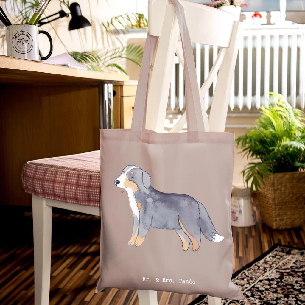Tote bag Bernese Mountain Dog Lifesaver Tasche, Beuteltasche, Jutebeutel, Badetasche, Stoffbeutel, Schultertasche, Umhängetasche, Jutetasche, Einkaufstasche, Stofftasche, Beutel, Strandtasche, Einkaufstüte, Tragetasche, Shopper, Laptoptasche, Hund, Hunderasse, Rassehund, Hundebesitzer, Geschenk, Tierfreund, Schenken, Welpe, Dürrbächler, Berner Sennenhund