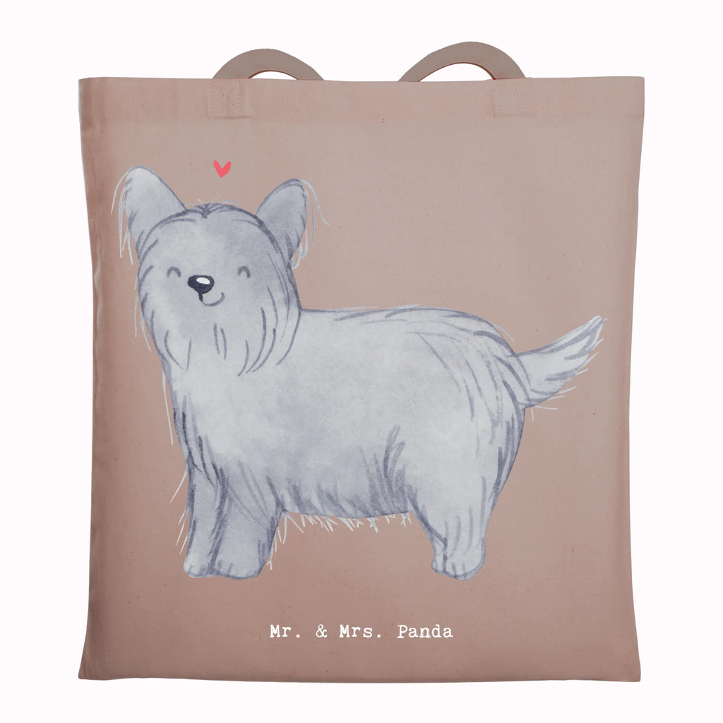 Tragetasche Skye Terrier Lebensretter Shopper, Stoffbeutel, Laptoptasche, Jutetasche, Tasche, Umhängetasche, Tragetasche, Badetasche, Schultertasche, Stofftasche, Einkaufstüte, Beutel, Beuteltasche, Strandtasche, Jutebeutel, Einkaufstasche, Hund, Hunderasse, Rassehund, Hundebesitzer, Geschenk, Tierfreund, Schenken, Welpe, Terrier, Skye Terrier