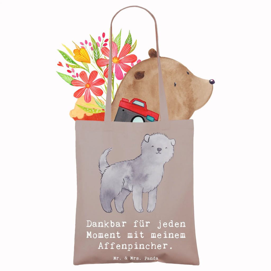 Tote bag Affenpinscher moment Tragetasche, Strandtasche, Badetasche, Beutel, Stoffbeutel, Laptoptasche, Einkaufstasche, Schultertasche, Jutebeutel, Stofftasche, Shopper, Jutetasche, Beuteltasche, Einkaufstüte, Tasche, Umhängetasche, Hund, Hunderasse, Rassehund, Hundebesitzer, Geschenk, Tierfreund, Schenken, Welpe, Affenpincher