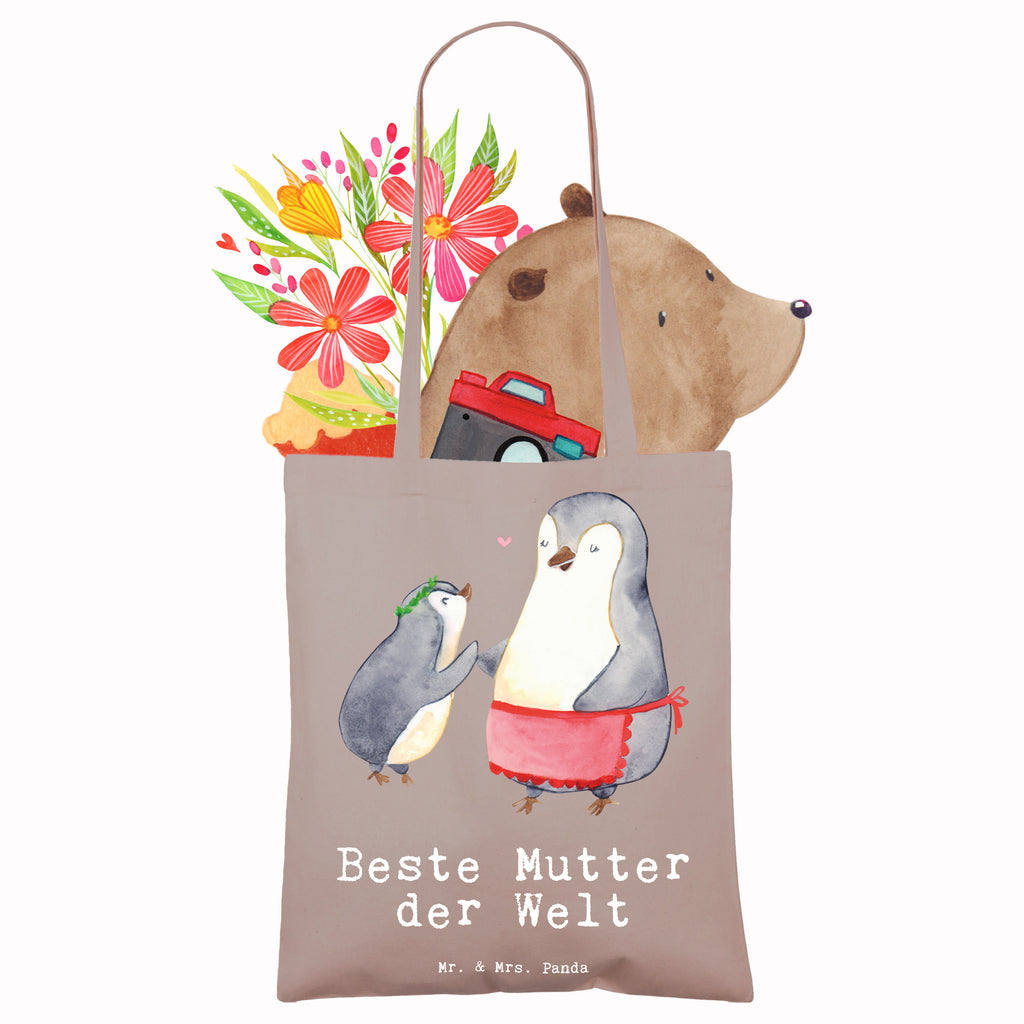 Tragetasche Pinguin Beste Mutter der Welt Tasche, Einkaufstasche, Shopper, Tragetasche, Stoffbeutel, Jutebeutel, Beuteltasche, Schultertasche, Beutel, Jutetasche, Umhängetasche, Einkaufstüte, Stofftasche, Badetasche, Laptoptasche, Strandtasche, für, Dankeschön, Geschenk, Schenken, Geburtstag, Geburtstagsgeschenk, Geschenkidee, Danke, Bedanken, Mitbringsel, Freude machen, Geschenktipp, Muttertag, Mutter, Mami, Mutti, Mama, Supermama, Ma, Beste, Beste Mama, Tochter, Sohn