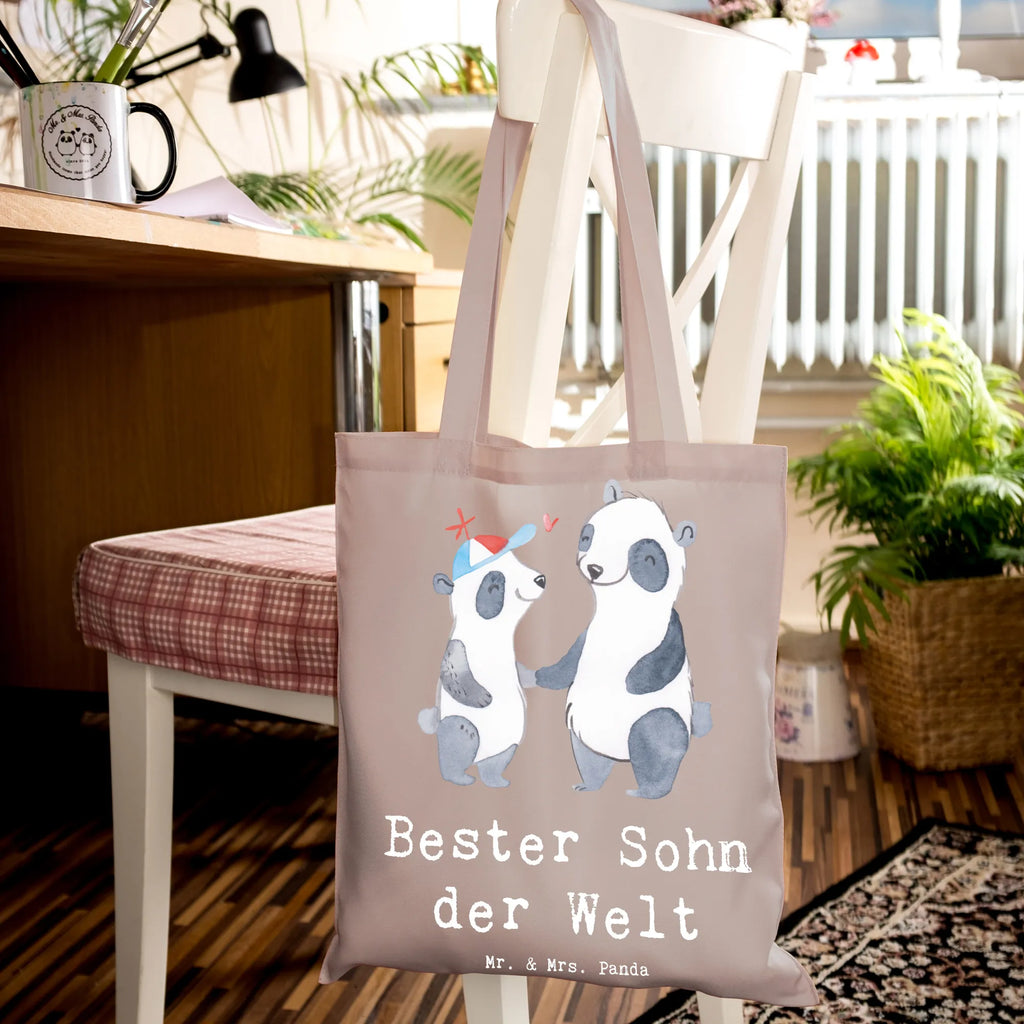 Torba Panda Najlepszy syn na świecie Umhängetasche, Schultertasche, Beutel, Stoffbeutel, Laptoptasche, Beuteltasche, Strandtasche, Jutetasche, Einkaufstasche, Badetasche, Shopper, Stofftasche, Tasche, Einkaufstüte, Tragetasche, Jutebeutel, für, Dankeschön, Geschenk, Schenken, Geburtstag, Geburtstagsgeschenk, Geschenkidee, Danke, Bedanken, Mitbringsel, Freude machen, Geschenktipp, Sohn, Nachkomme, Nachwuchs, Sohnemann, Bube, Belohnung, Vater, Bub, Kind, Familie, Söhnchen