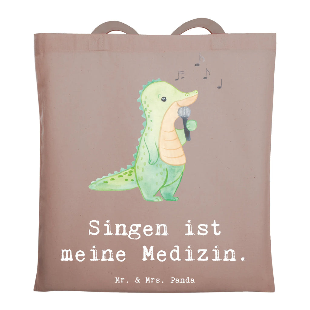 Tote bag crocodile To sing shoulder bag, bag, shopping bag, pouch, shopper, cloth bag, Carrier bag, cotton bag, jute bag, Gift, sport, hobby, giving, thank you, award, profit, athlete, vocals, band, Singing, live performance, hobby singers