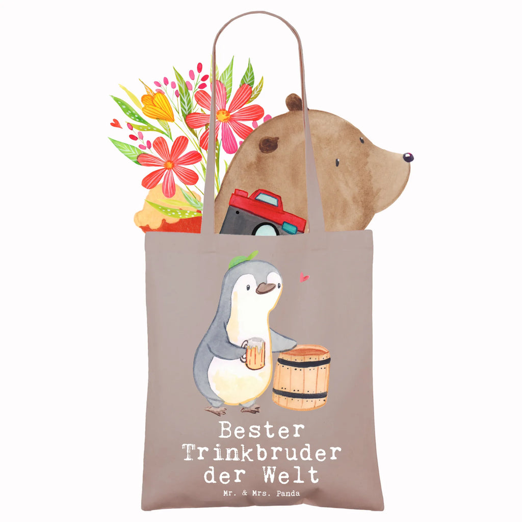 Tote bag penguin Best drinking brother in the world Beuteltasche, Strandtasche, Umhängetasche, Schultertasche, Stoffbeutel, Jutetasche, Badetasche, Stofftasche, Jutebeutel, Einkaufstüte, Tragetasche, Laptoptasche, Einkaufstasche, Tasche, Beutel, Shopper, für, Dankeschön, Geschenk, Schenken, Geburtstag, Geburtstagsgeschenk, Geschenkidee, Danke, Bedanken, Mitbringsel, Freude machen, Geschenktipp, Trinken, Party, Kumpel, Kleinigkeit, Trinkkumpel, Saufkumpane, Trinkbruder, Kumpane