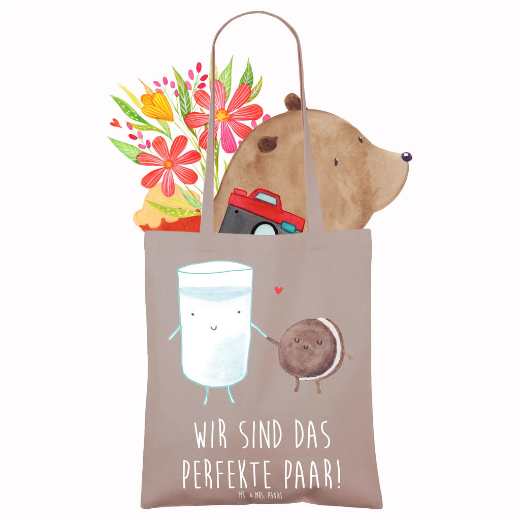Tote bag milk biscuit Stoffbeutel, Laptoptasche, Badetasche, Tasche, Jutetasche, Strandtasche, Einkaufstüte, Schultertasche, Beutel, Stofftasche, Tragetasche, Einkaufstasche, Beuteltasche, Jutebeutel, Shopper, Umhängetasche, Tiermotive, Gute Laune, lustige Sprüche, Tiere, romantisch, perfektes Paar, Keks, Motiv süß, Einladung Frühstück, Cookie, Milk, Milch, Kekse, Kaffee