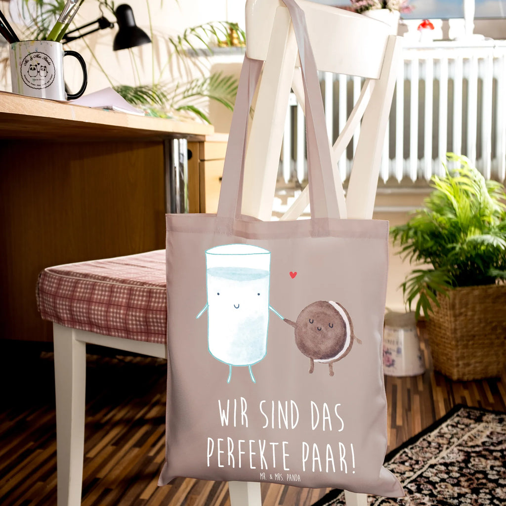 Tote bag milk biscuit Stoffbeutel, Laptoptasche, Badetasche, Tasche, Jutetasche, Strandtasche, Einkaufstüte, Schultertasche, Beutel, Stofftasche, Tragetasche, Einkaufstasche, Beuteltasche, Jutebeutel, Shopper, Umhängetasche, Tiermotive, Gute Laune, lustige Sprüche, Tiere, romantisch, perfektes Paar, Keks, Motiv süß, Einladung Frühstück, Cookie, Milk, Milch, Kekse, Kaffee