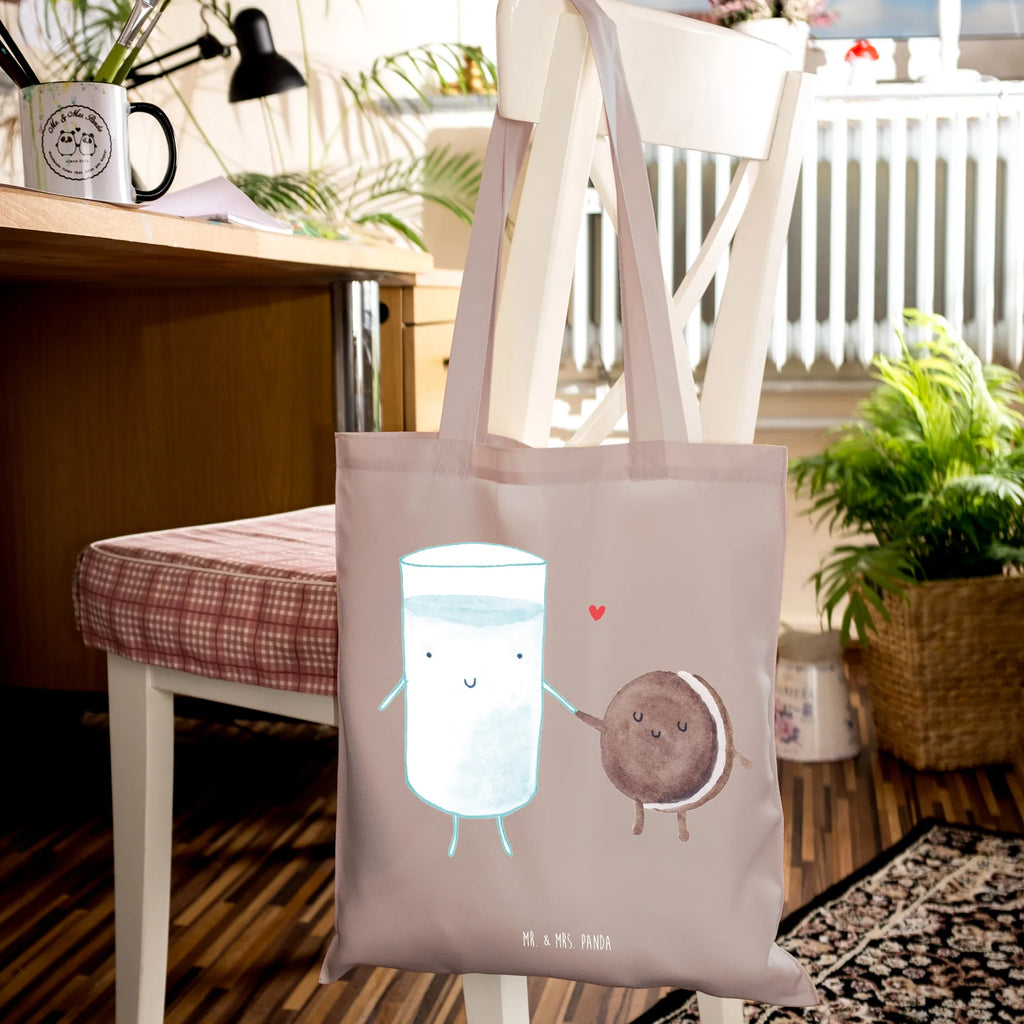 Tote bag milk biscuit Stoffbeutel, Laptoptasche, Badetasche, Tasche, Jutetasche, Strandtasche, Einkaufstüte, Schultertasche, Beutel, Stofftasche, Tragetasche, Einkaufstasche, Beuteltasche, Jutebeutel, Shopper, Umhängetasche, Tiermotive, Gute Laune, lustige Sprüche, Tiere, romantisch, perfektes Paar, Keks, Motiv süß, Einladung Frühstück, Cookie, Milk, Milch, Kekse, Kaffee