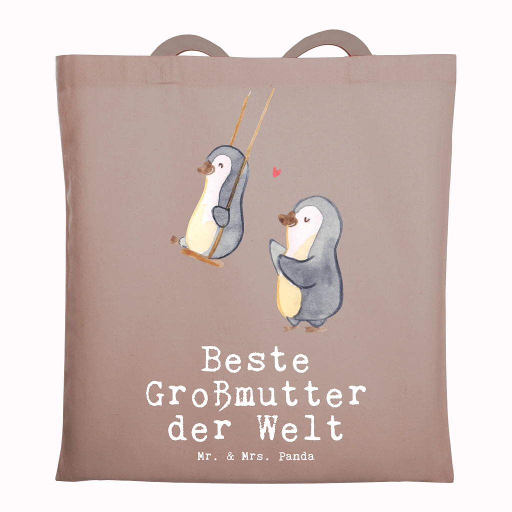 Tote bag penguin Best grandmother in the world bag, cotton bag, pouch, shopper, jute bag, cloth bag, shoulder bag, shopping bag, Carrier bag, for, thank you, gift, giving, birthday, birthday present, gift idea, souvenir, make you happy, gift tip, grandparents, grandma, become grandma, Grandmother