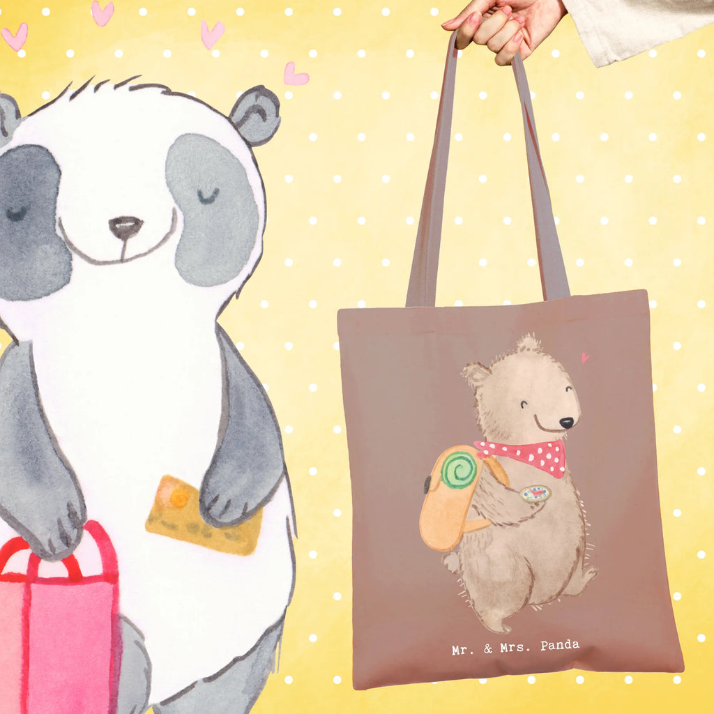 Tote bag bear Hike Badetasche, Stofftasche, Jutebeutel, Laptoptasche, Umhängetasche, Beutel, Einkaufstasche, Einkaufstüte, Schultertasche, Jutetasche, Beuteltasche, Tasche, Strandtasche, Stoffbeutel, Tragetasche, Shopper, Geschenk, Sport, Sportart, Hobby, Schenken, Danke, Dankeschön, Auszeichnung, Gewinn, Sportler, Outdoor Sport, Wandern, Spazieren, Natur entdecken, Bergsteigen, Freizeitsport, Wintertouren