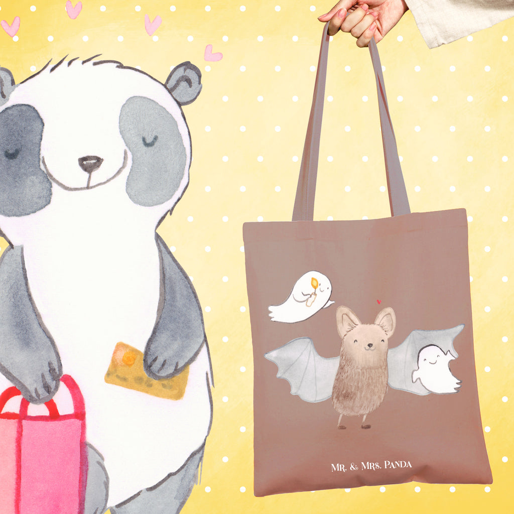 Tote bag Bat Ghosts Einkaufstasche, Schultertasche, Einkaufstüte, Shopper, Laptoptasche, Tragetasche, Stofftasche, Beuteltasche, Jutetasche, Jutebeutel, Strandtasche, Beutel, Umhängetasche, Badetasche, Tasche, Stoffbeutel, Halloween, Deko, Martinssingen, Dekoration, Geschenke, Schenken, Trick or Treat, Fledermaus, Süßes sonst gibt's saures, Gespenster, Halloween Deko