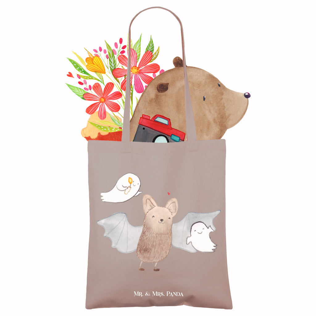 Tote bag Bat Ghosts Einkaufstasche, Schultertasche, Einkaufstüte, Shopper, Laptoptasche, Tragetasche, Stofftasche, Beuteltasche, Jutetasche, Jutebeutel, Strandtasche, Beutel, Umhängetasche, Badetasche, Tasche, Stoffbeutel, Halloween, Deko, Martinssingen, Dekoration, Geschenke, Schenken, Trick or Treat, Fledermaus, Süßes sonst gibt's saures, Gespenster, Halloween Deko