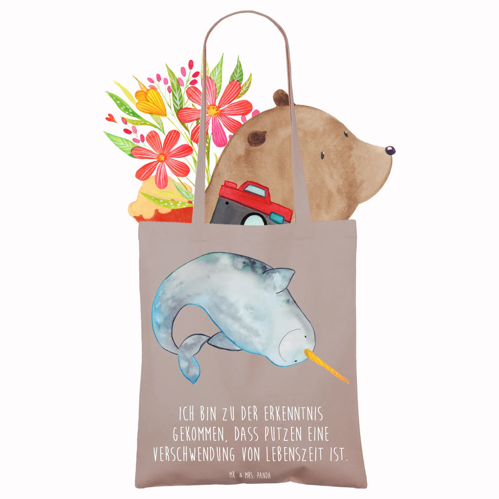 Tote bag Narwhal Beutel, Tragetasche, Einkaufstasche, Jutetasche, Beuteltasche, Schultertasche, Tasche, Shopper, Strandtasche, Jutebeutel, Laptoptasche, Badetasche, Stofftasche, Umhängetasche, Stoffbeutel, Einkaufstüte, Meerestiere, Meer, Urlaub, Kinderzimmer, Narwal, Wal, aufräumen, Junggesellin, Hausfrau, Putzen