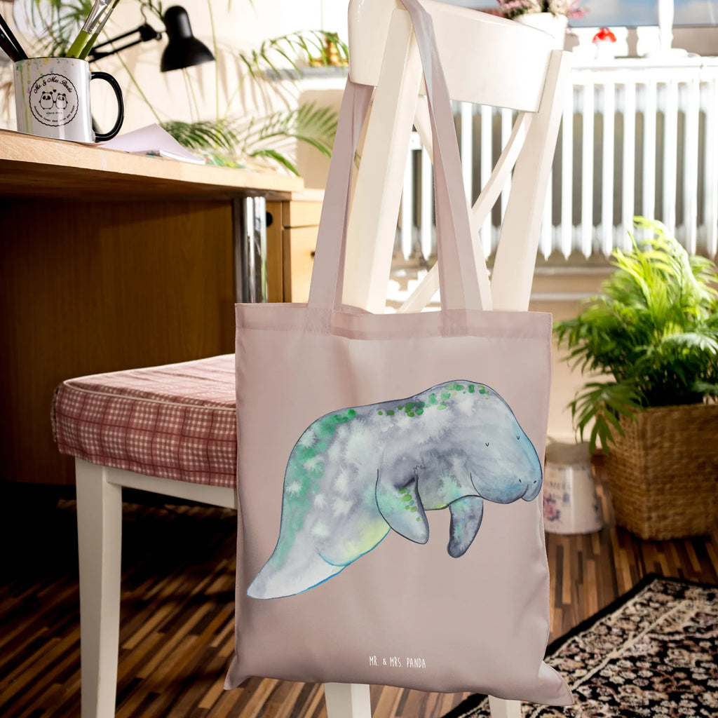 Tote bag manatee Relax cloth bag, pouch, cotton bag, shopper, jute bag, shopping bag, shoulder bag, bag, Carrier bag, Seafood, aquatic animals, ocean, sea, fish, shells, corals, reef, whale, narwhal, sea urchin, lobster, platypus, turtle, manatee, crocodile, orca, shrimp, gifts for seafood lovers, water world, underwater animals, underwater world, vacation, deep sea, seafood fans, gift ideas, seafood decoration, seafood posters, diet, losing weight, sweets, food, sugar, diet mania, manatees